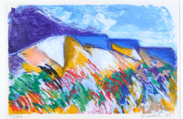 Jan Cremer + La Montagne Sainte Victoire